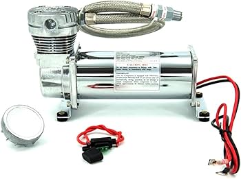 Amazon | エアサスコンプレッサー シルバー 200PSI 3/8NPT 汎用 AP