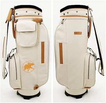 Amazon | ハンティング・ワールド 帆布 キャディバッグ アイボリー 9型