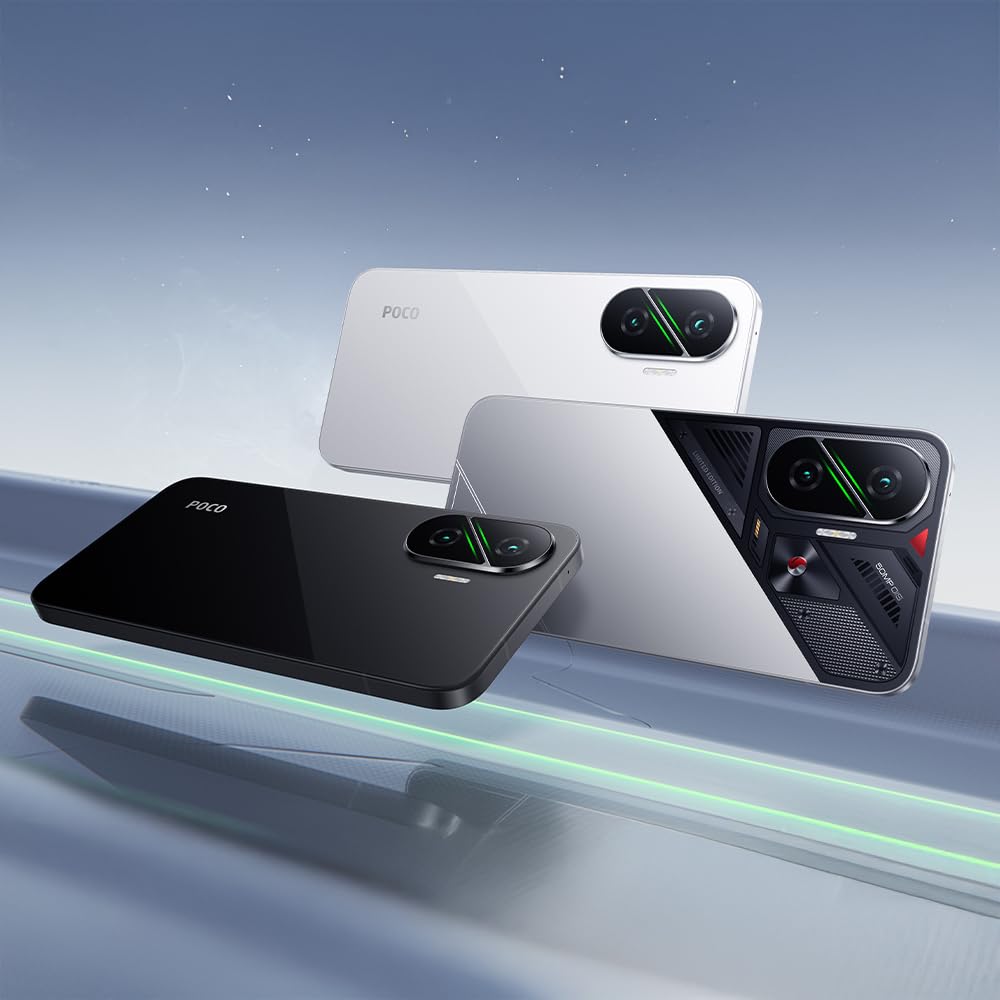 Xiaomi Poco F7 Smartphone, 12 + 512 GB, White, Flagship Snapdragon