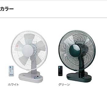 Amazon | TEKNOS 卓上扇風機 DCモーター 【ホワイト】 30cm羽根