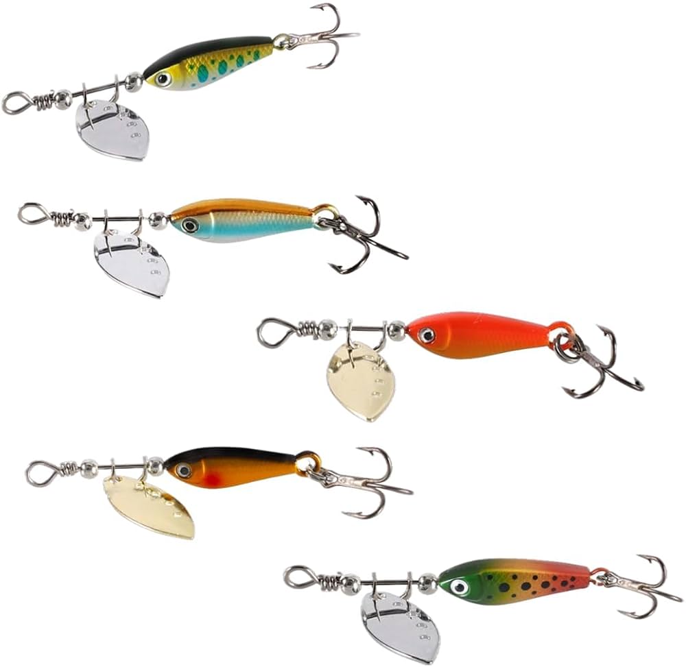 Amazon.co.jp: レイクトラウト ピロピロ 本流 スピナー 大型トラウト