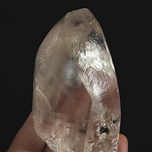 Amazon | ヒマラヤ産アイスクリスタル ニルヴァーナクォーツ 蝕像水晶