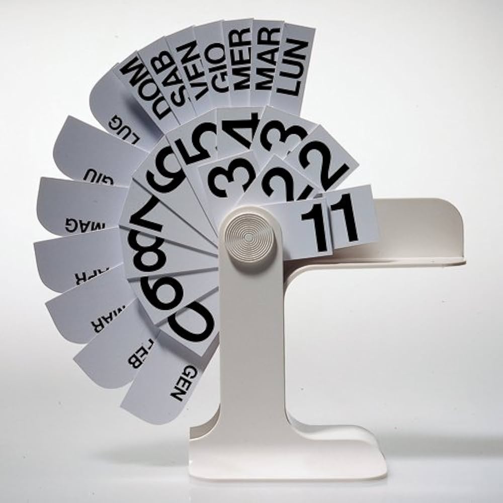 Amazon | DANESE（ダネーゼ） 卓上万年カレンダー Timor（ティモール