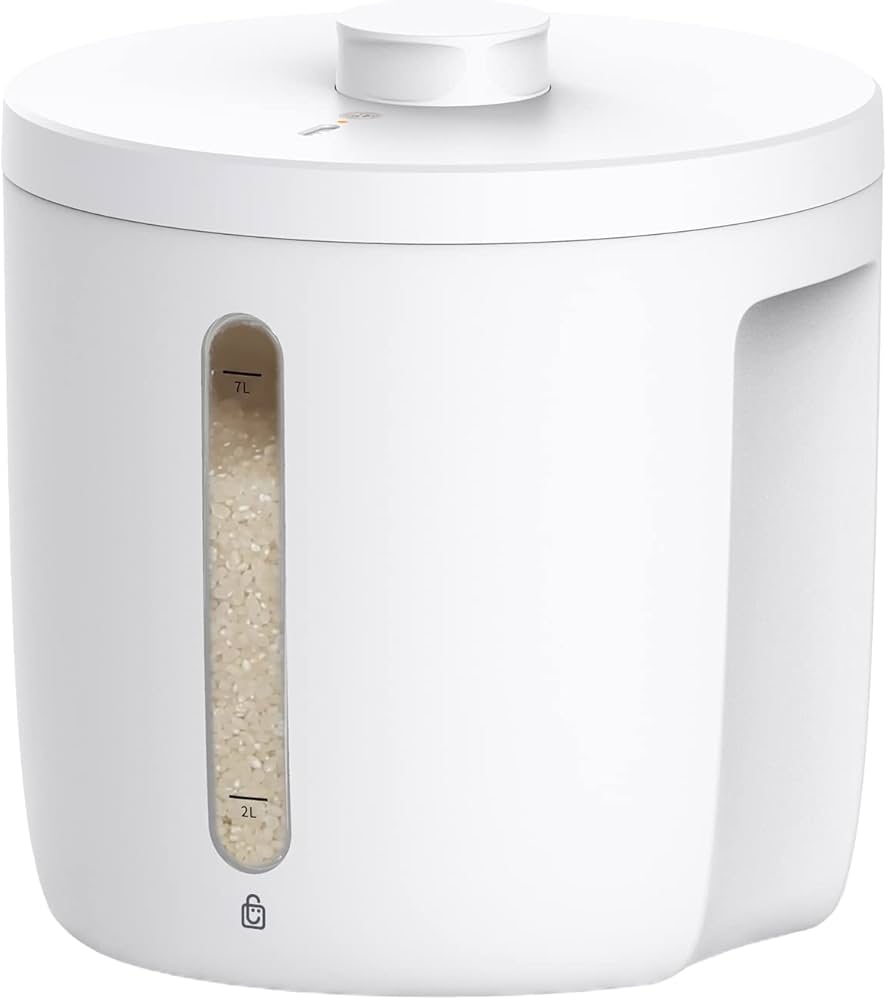 自動真空保存容器 7L(5kg) - 充電式、長持ち、静音デザイン 【公式通販】