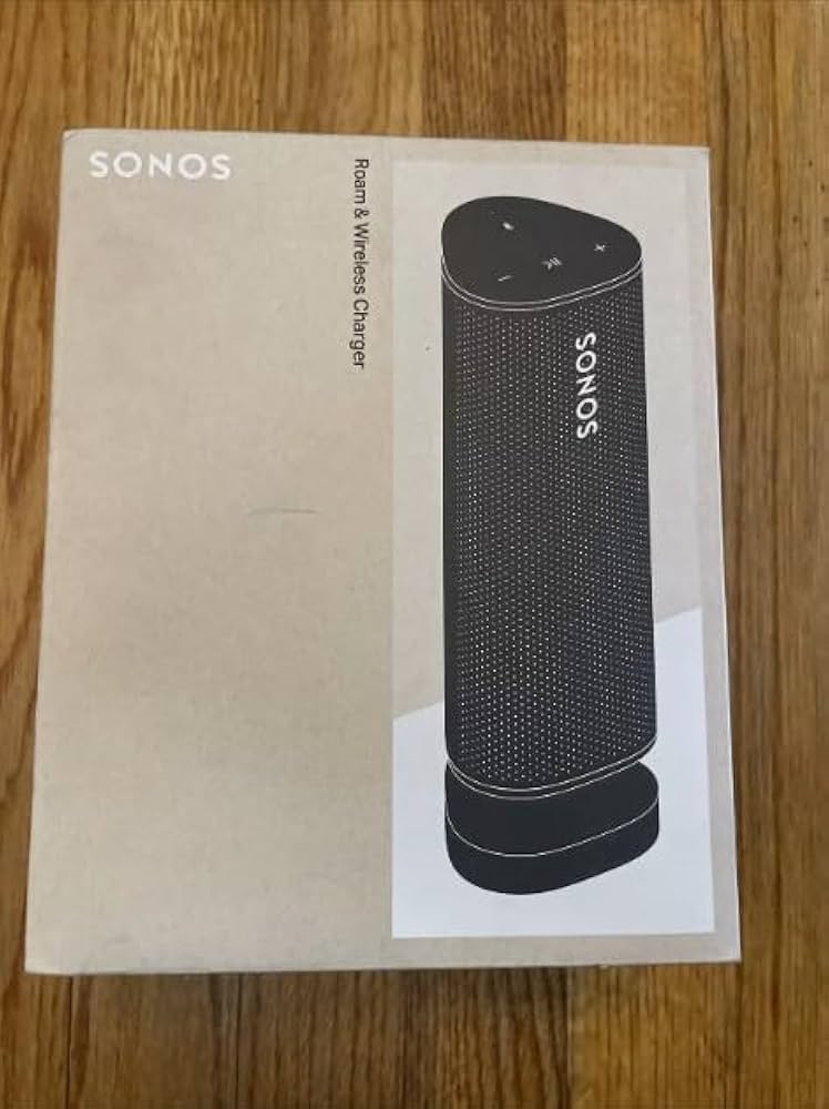 Amazon.com: Sonos Roam and Wireless Charger Bundle - Black