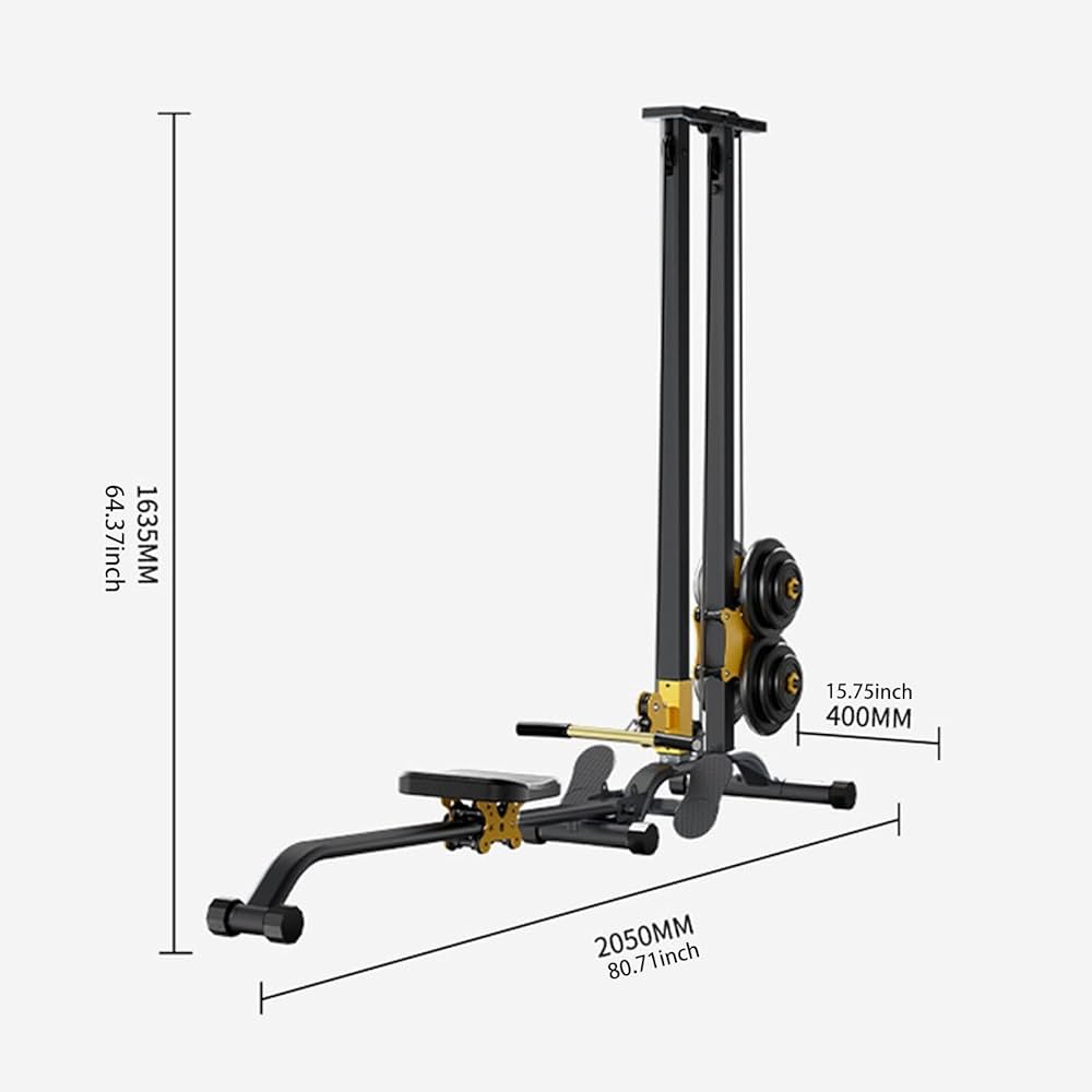 Amazon | Dickly 【ローイングマシン】ラットプルダウンマシン ラット