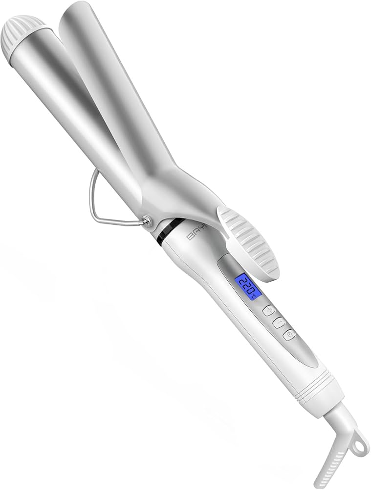 Amazon | BAYATA コテ ヘアアイロン 38mm カール アイロン ロングヘア