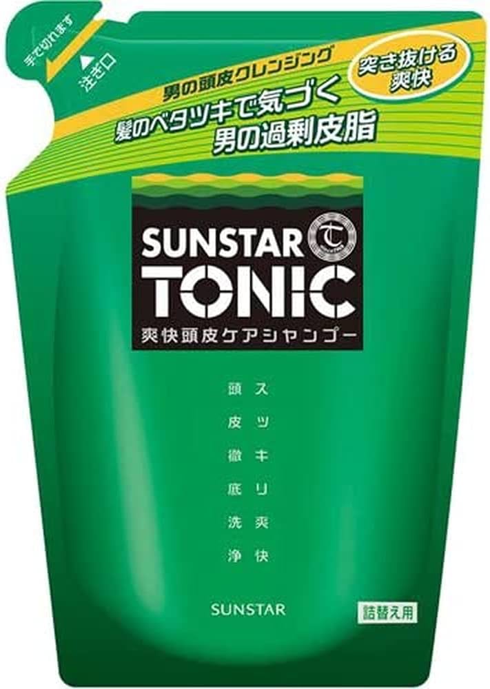 Amazon.co.jp: サンスター トニックシャンプー 爽快頭皮ケア 詰替え用