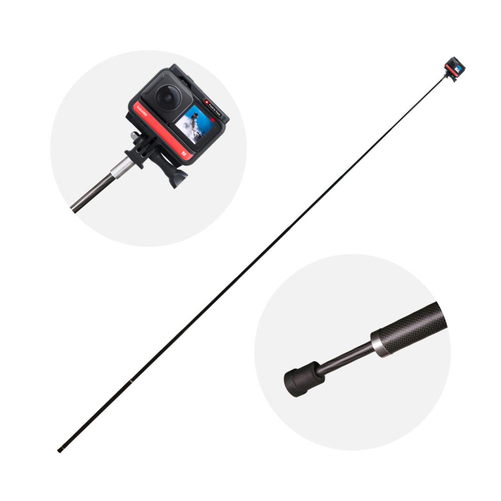 Amazon | Insta360 自撮り棒(3m) 超長い自撮り棒 カーボン製 | 自撮り