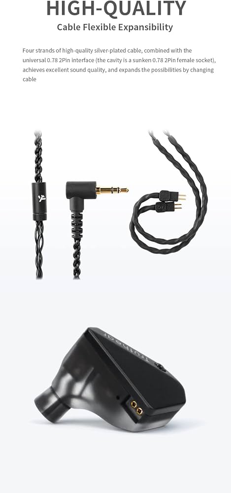 Amazon.co.jp: Truthear HEXA 1DD+3BAハイブリッド構造PU+LCP