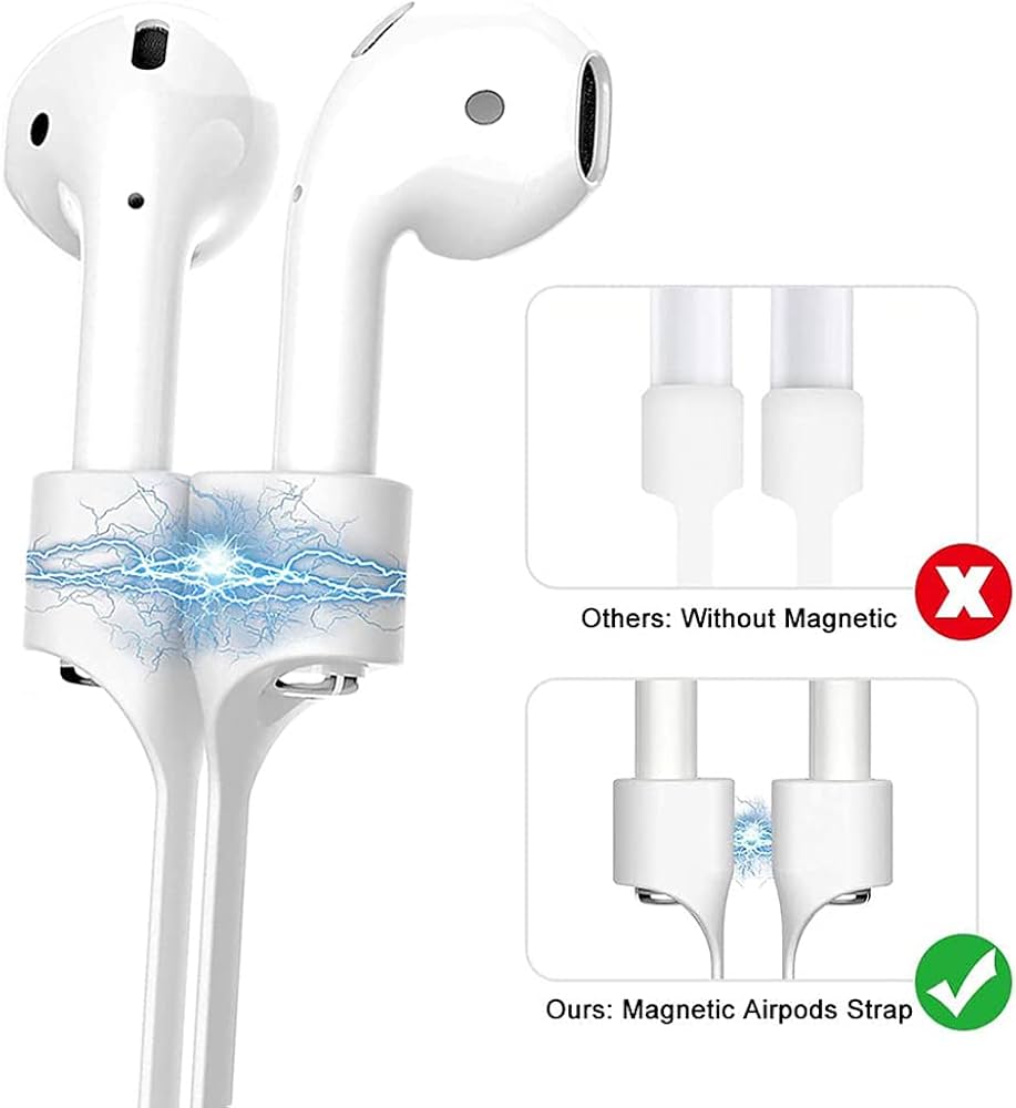 Amazon.com: QYTOJQX Airpods Strap Magnetic Cord Anti-Lost Leash