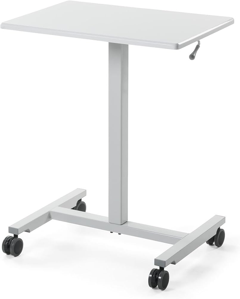 Amazon | サンワダイレクト スタンディングデスク ガス圧 昇降式 幅62