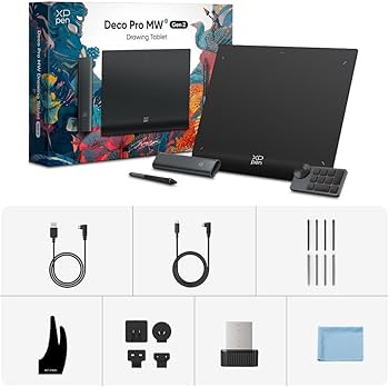 Amazon.co.jp: XPPen Deco Pro LW (Gen2) 11x7インチ ペンタブレット