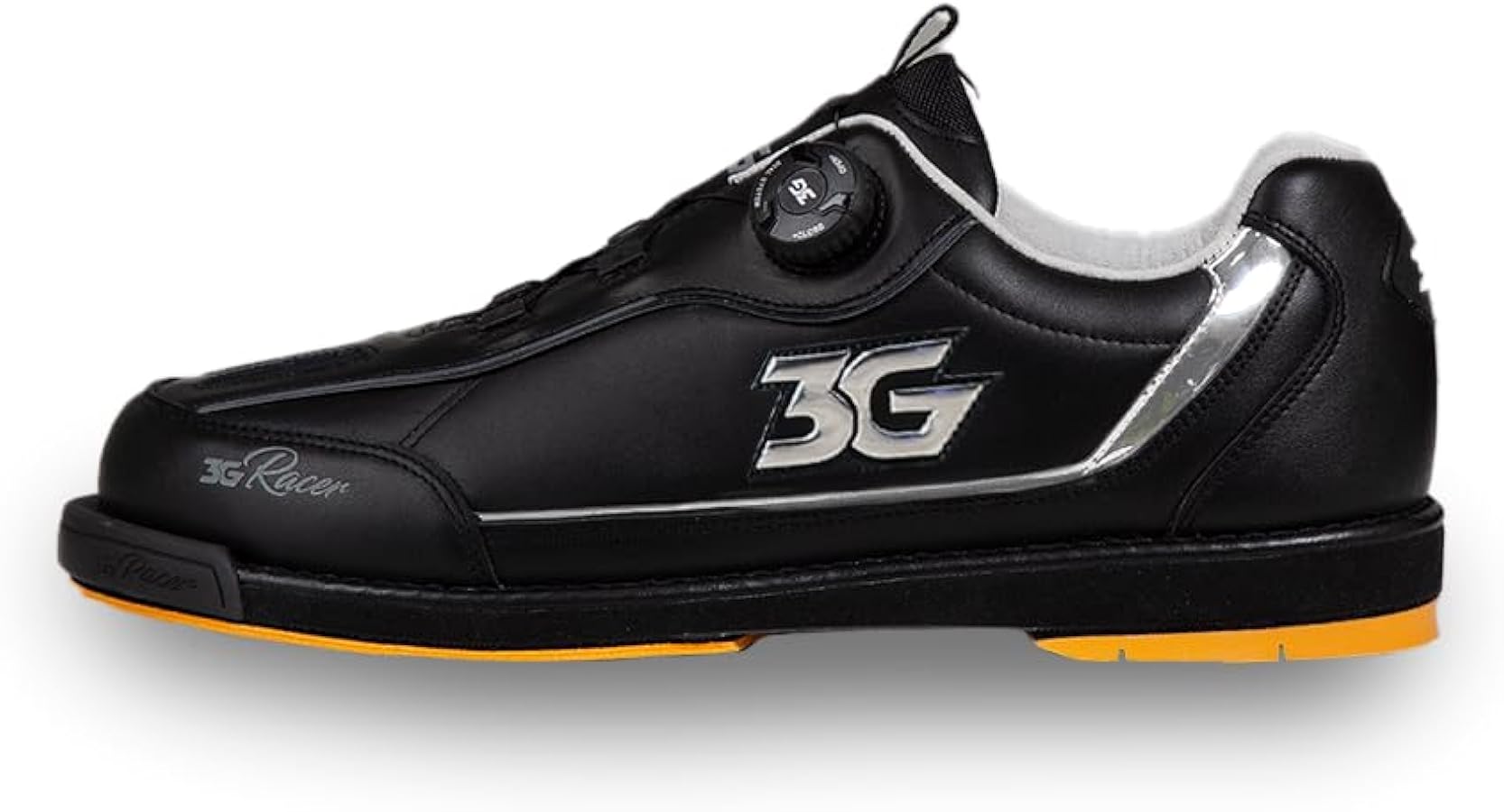 Amazon.com: 3G Dial Racer Black/Chrome Right Handed Bowling Shoes