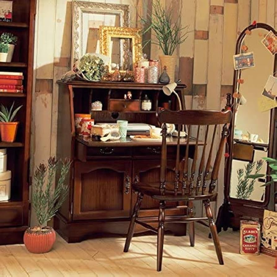 Amazon.co.jp: カリモク ライティングデスク・書斎デスク/コロニアル