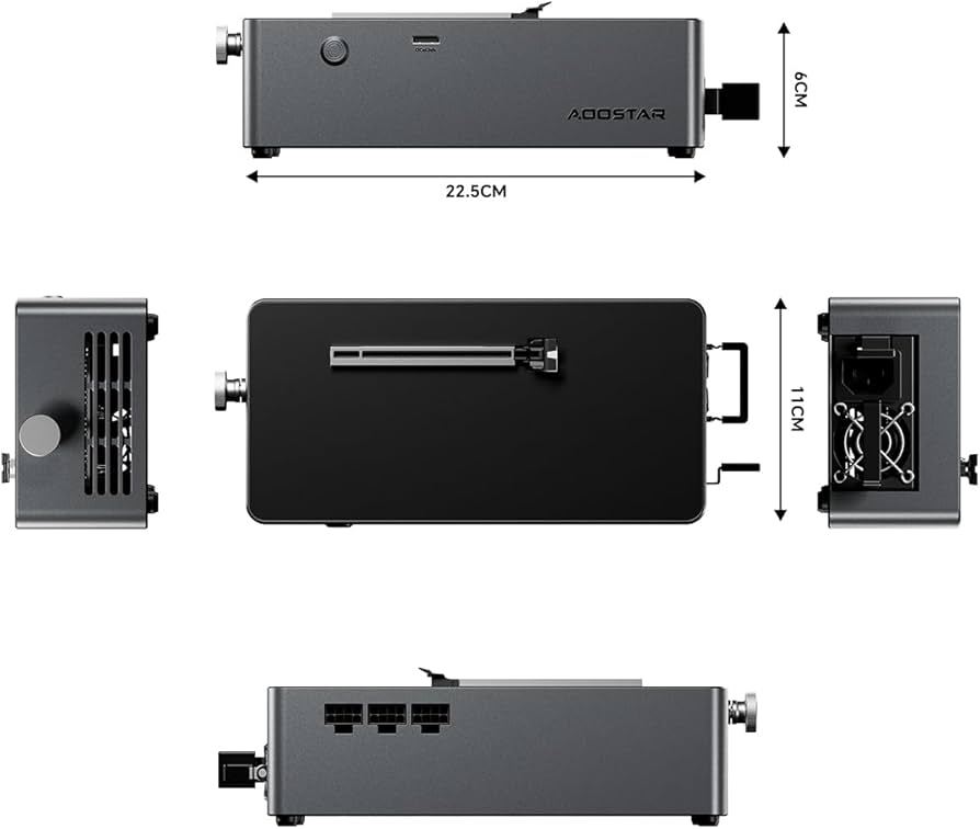 Amazon.com: AOOSTAR AG01 External GPU Docking Station, Supports