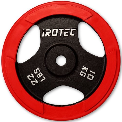 Amazon.co.jp: IROTEC(アイロテック) ラバープレート10KG / バーベル