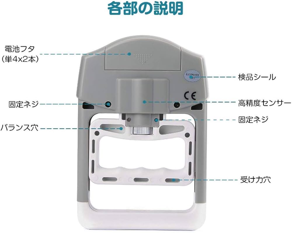 Amazon | デジタル握力計 筋力 握力測定 記録更新機能付き ハンド