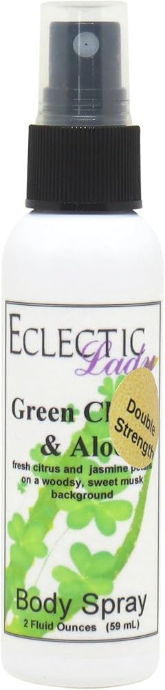 Amazon.com : Eclectic Lady Green Clover And Aloe Body Spray
