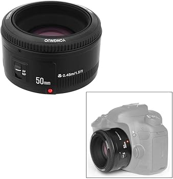 Amazon.co.jp: YONGNUO YN50mm F1.8 標準プライムレンズ 大口径オート