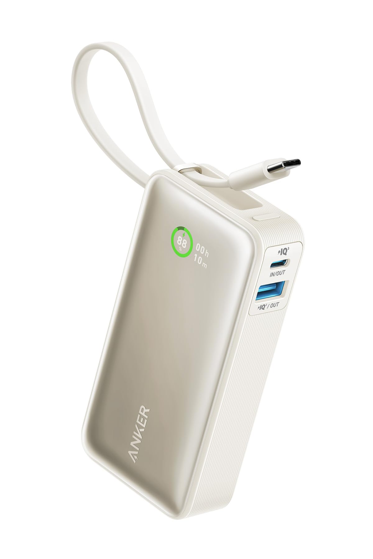 Amazon | Anker Nano Power Bank (30W, Built-In USB-C Cable