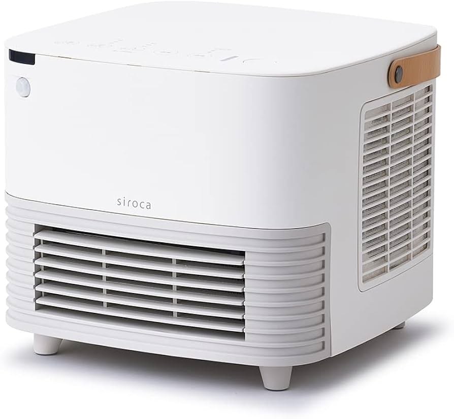 Amazon | シロカ 人感センサー付きセラミックファンヒーター ポカCUBE