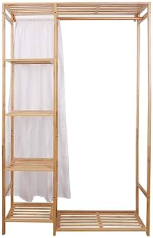 Amazon.co.jp: ハンガーラック 竹