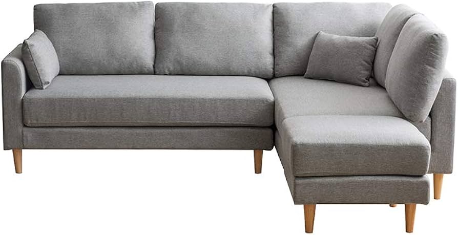 Amazon｜エア・リゾーム ソファー 3人掛け L字ソファー コーナー