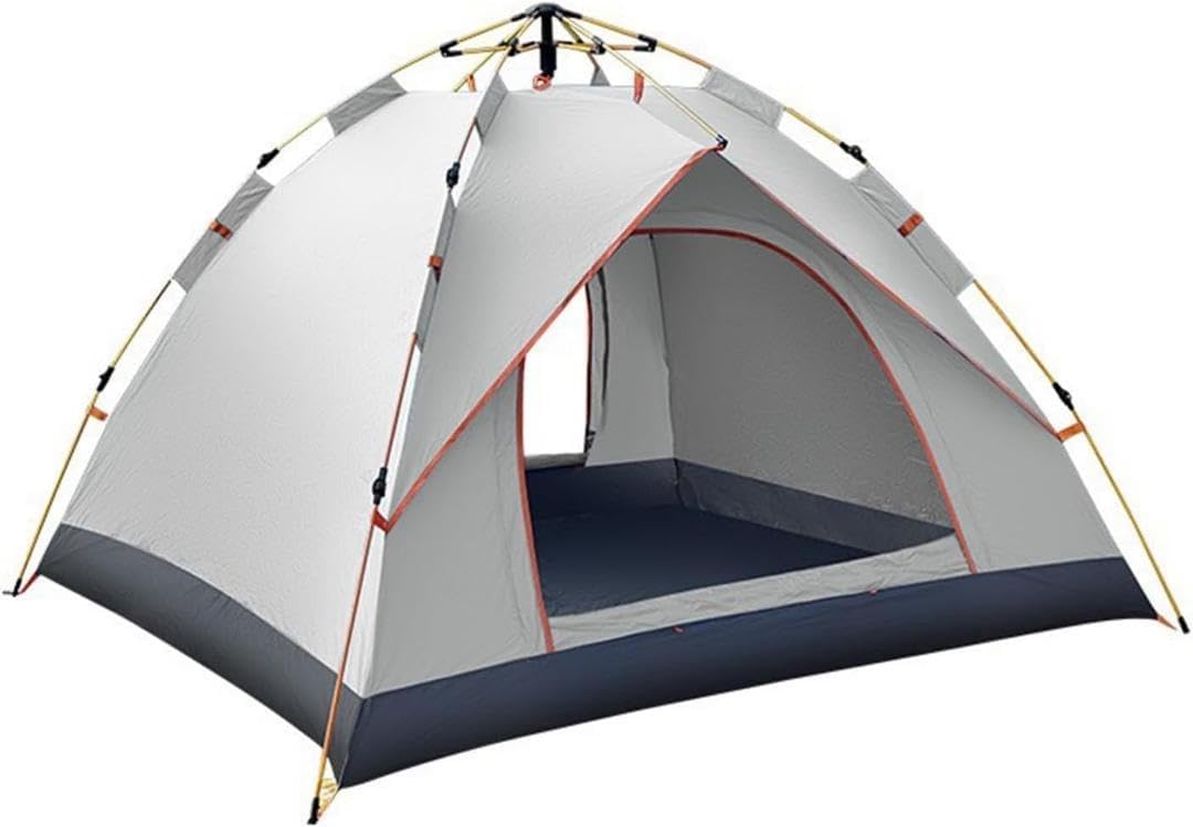 FIELDOR ポップアップテント 200cm UVカット99.8% グレー FIELDOR