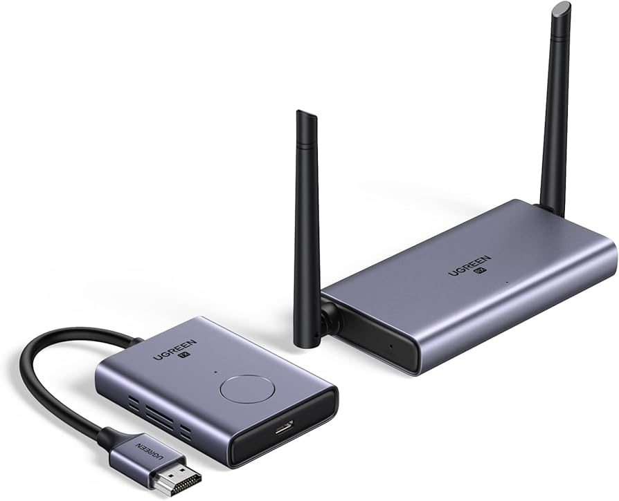 Amazon | UGREEN HDMI 無線 ワイヤレスHDMI送受信機セット【日本技適