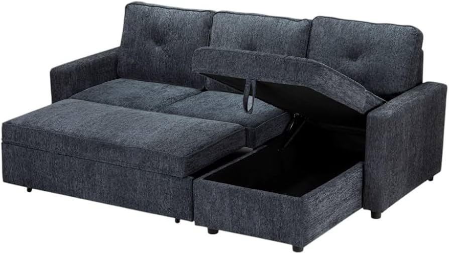 Amazon｜シュノーヴォ(SHUNOVO) カウチソファベッド カウチソファー