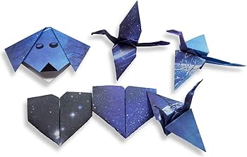 Amazon.co.jp: HanYoer 折り紙140枚 美しい空 6x6インチ DIY ハンド