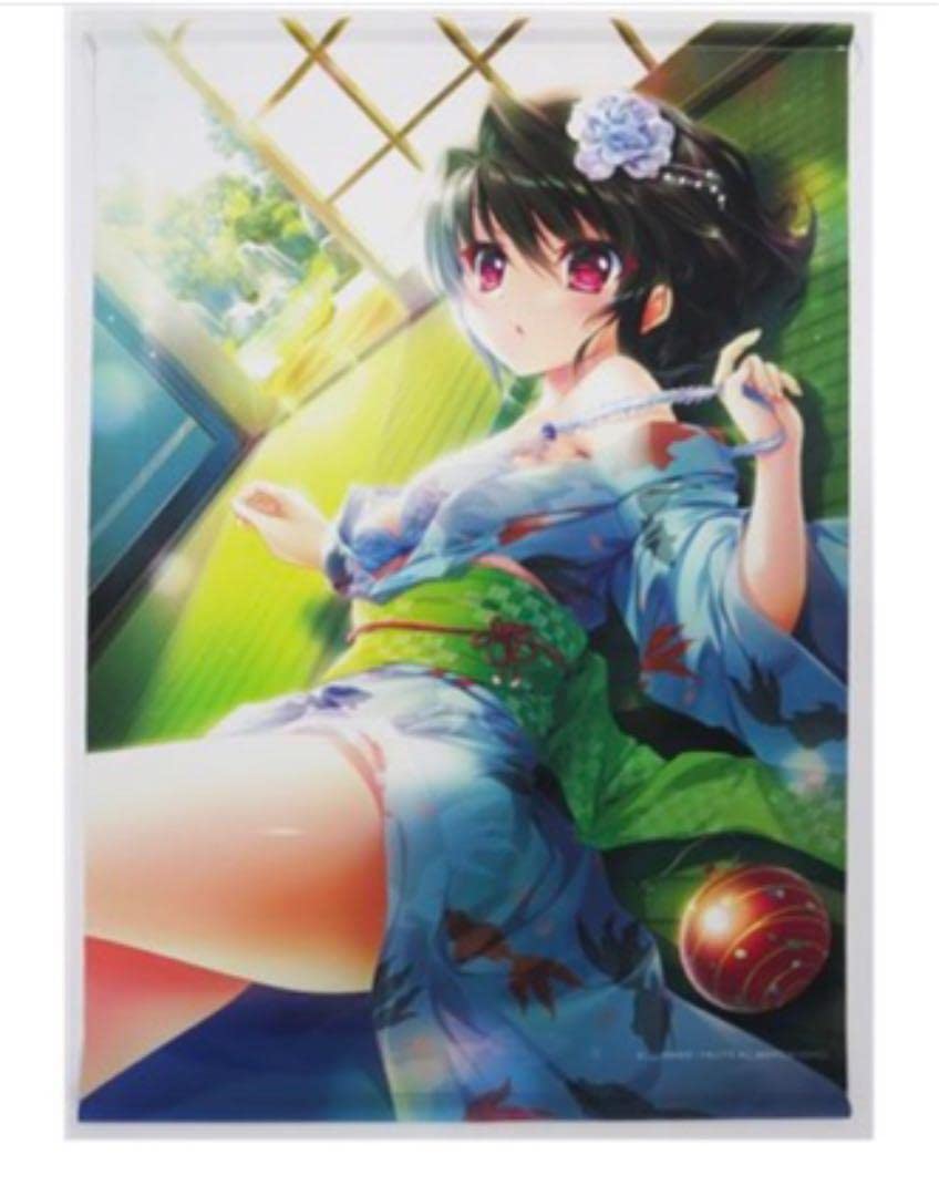 Amazon.co.jp: 9-nine- 結城希亜 浴衣 B2タペストリー : おもちゃ