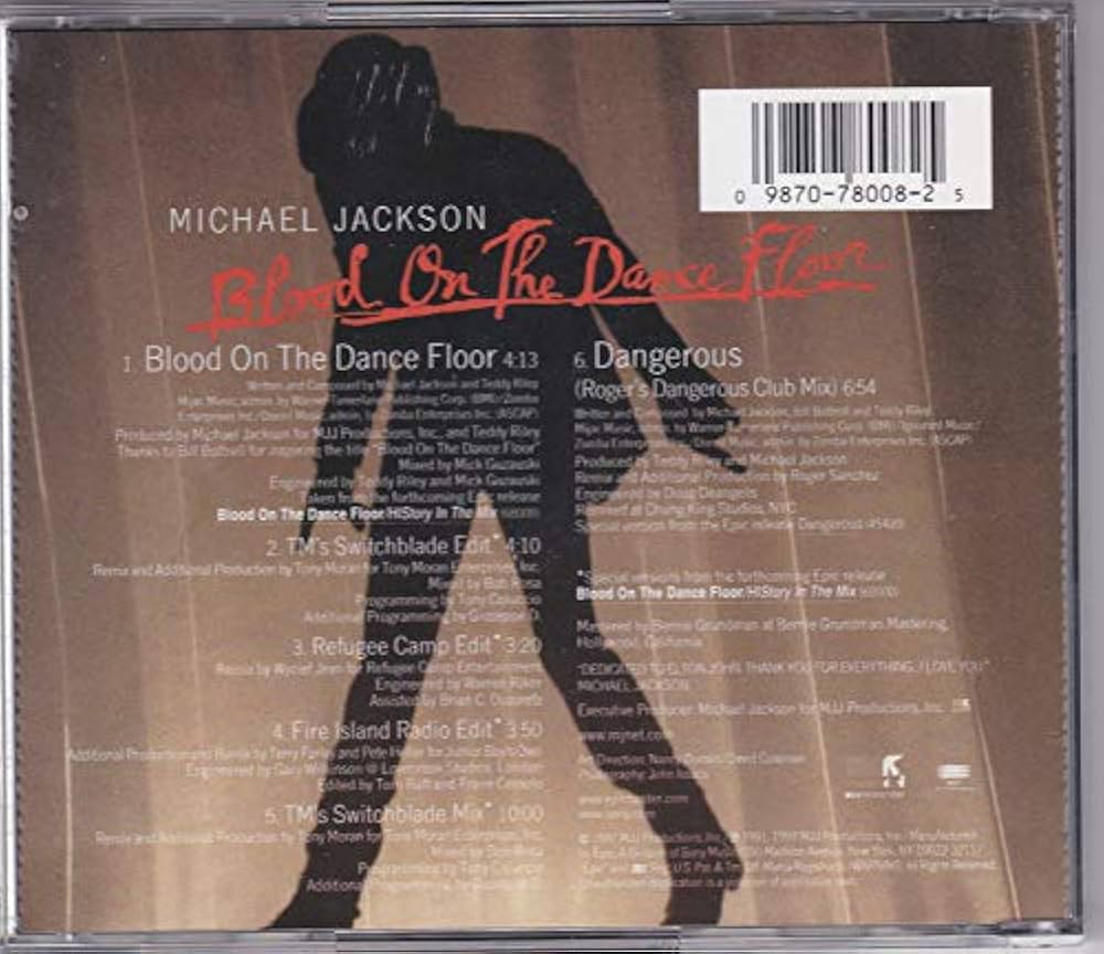 Jackson, Michael - Blood on the Dance Floor - Amazon.com Music
