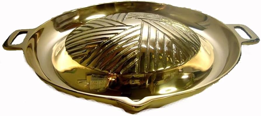 Amazon | ムーカタ鍋 真鍮製 タイ料理 アジアン料理 | ノーブランド品