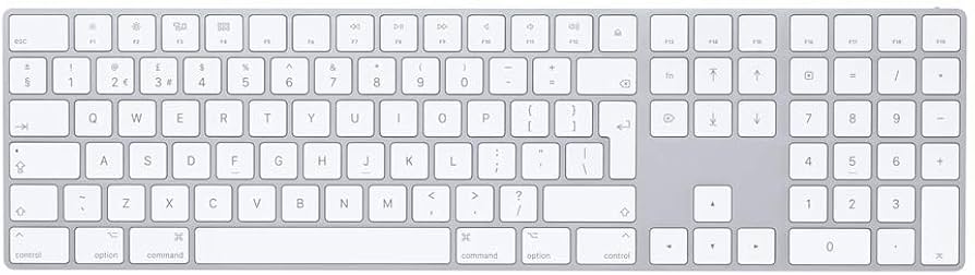 Amazon.co.jp: Apple Magic Keyboard(テンキー付き)- 英語(UK