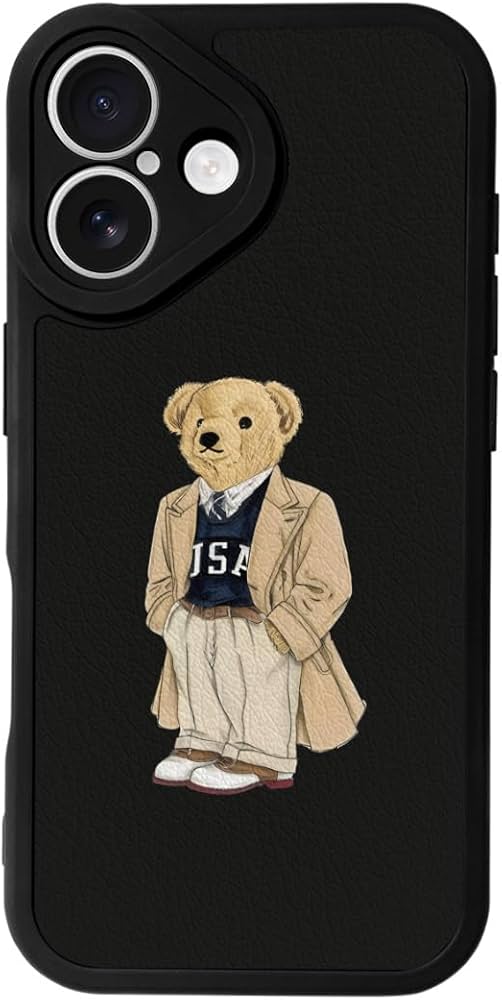 Amazon.co.jp: くま ポロベアー bear polo bear iPhone 16 ケース