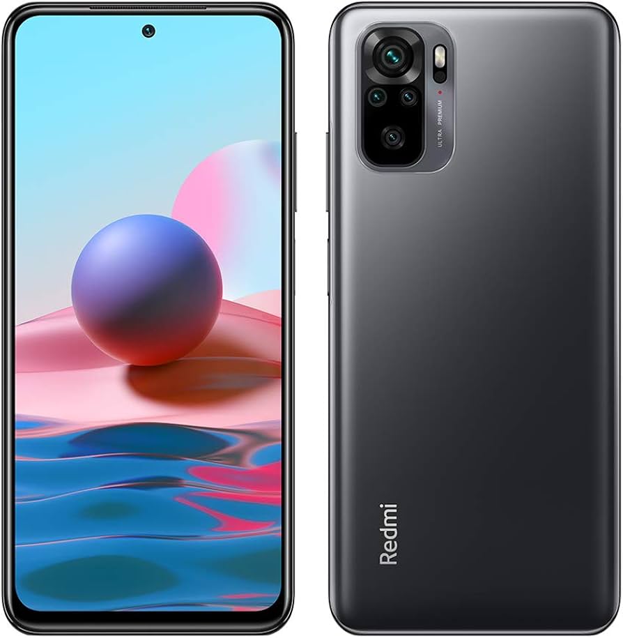 Xiaomi Redmi Note 10 Dual Sim Smartphone (4GB RAM+64GB ROM - Onyx