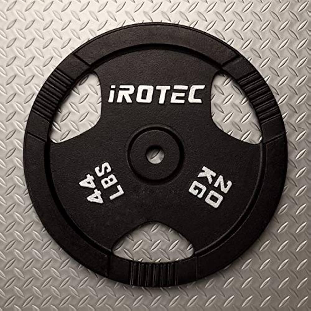 Amazon | IROTEC(アイロテック) アイアンプレート 20KG / バーベル