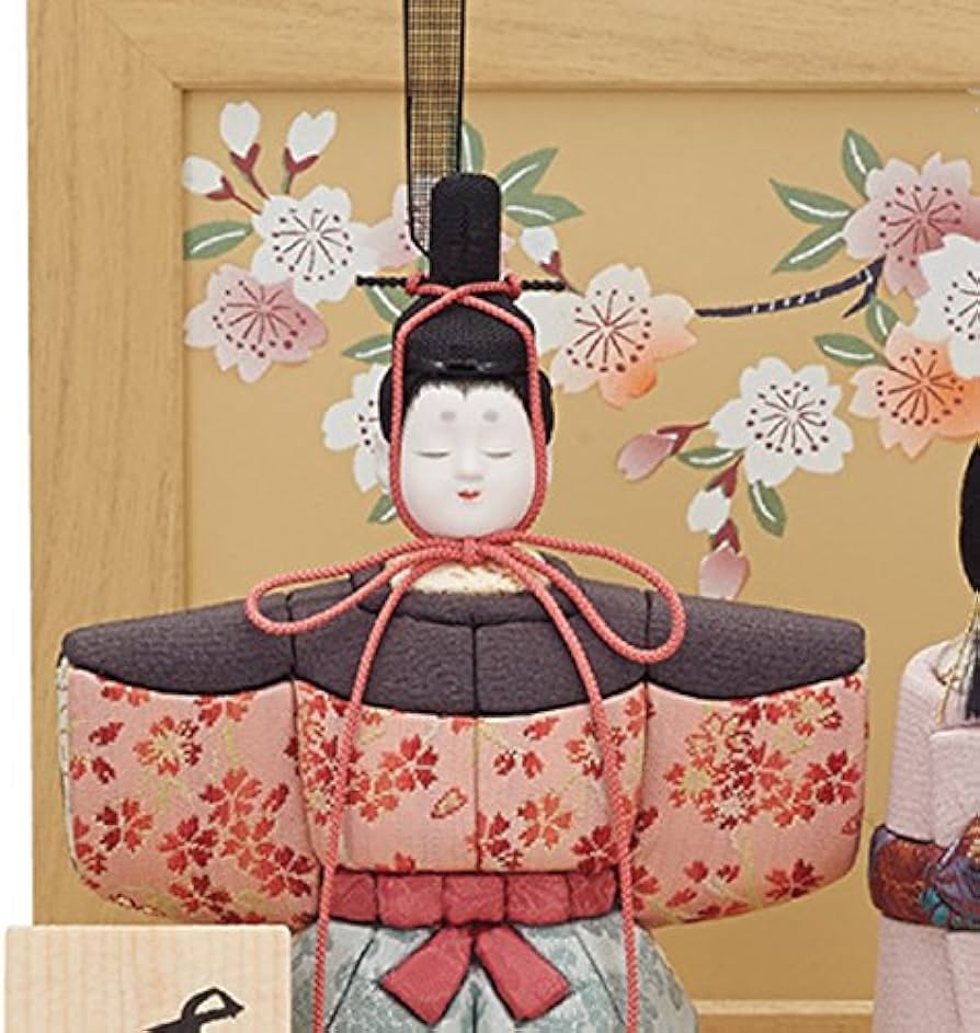Amazon | 雛人形 木目込 一秀 ひな人形 木目込み 親王飾り 立雛 立ち雛