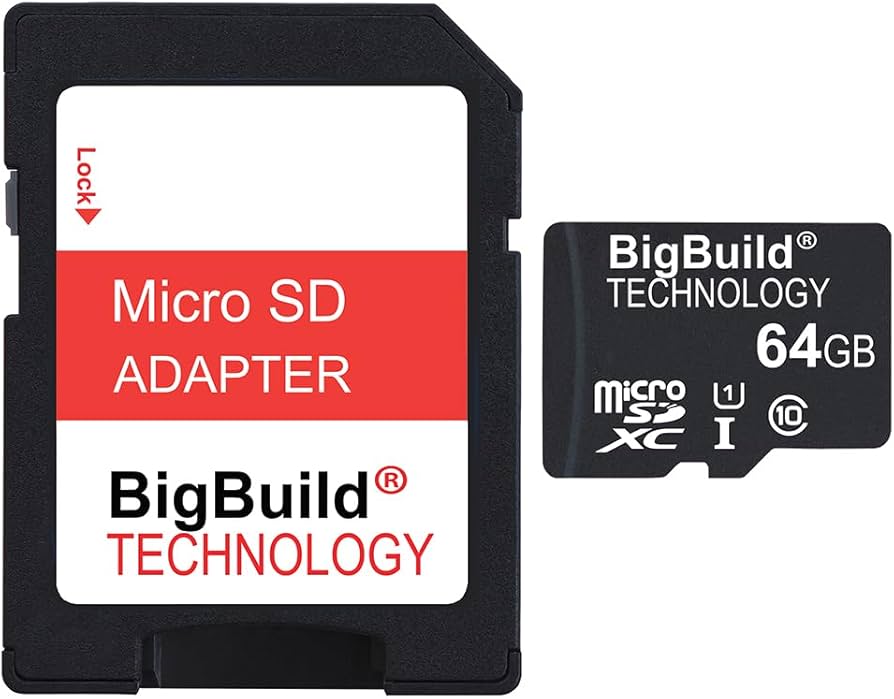 Amazon.com: BigBuild Technology 64GB Micro SDXC Memory Card for