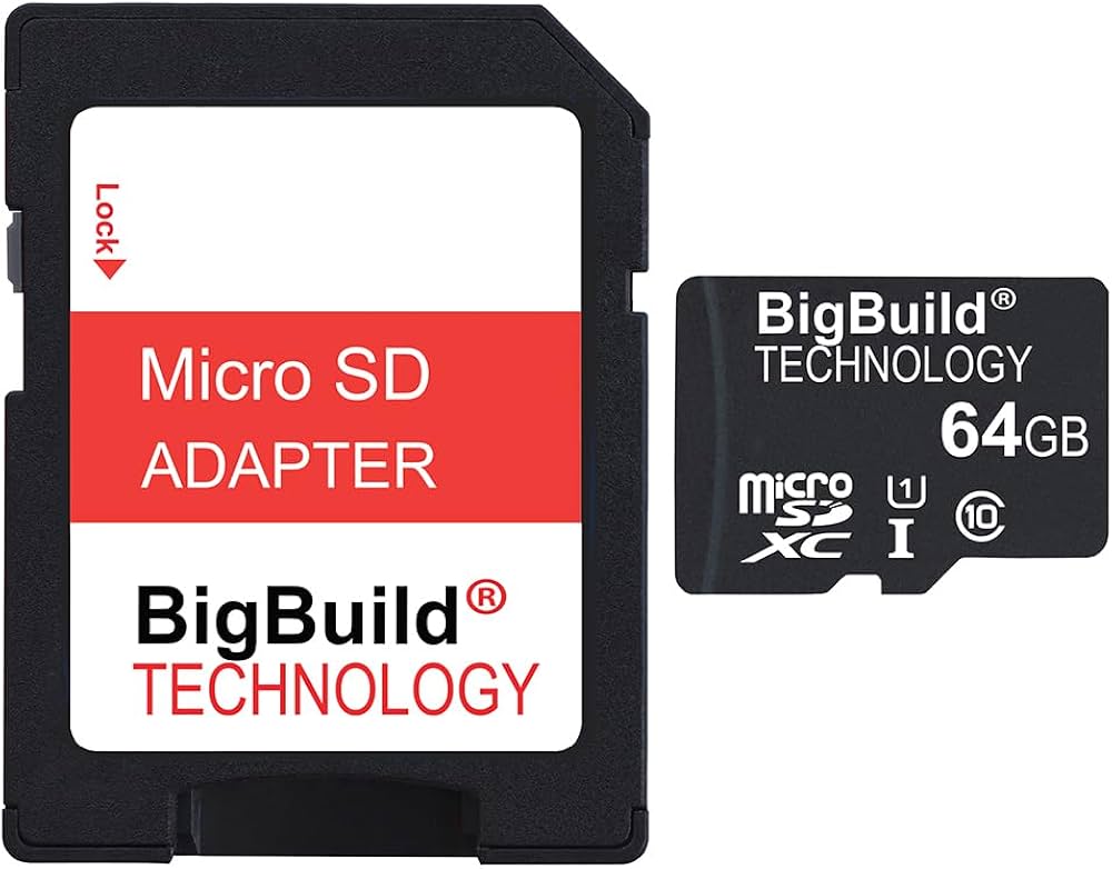 Amazon | BigBuild Technology 64GB 超高速 80MB/s メモリーカード