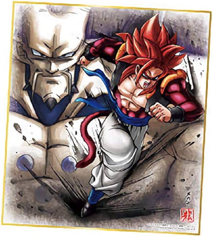 Amazon.co.jp: 【10.超サイヤ人4ゴジータVS超一星龍】 ドラゴンボール