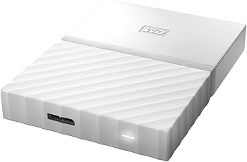 Amazon | WD ポータブルHDD 1TB USB3.0 ホワイト 暗号化 パスワード