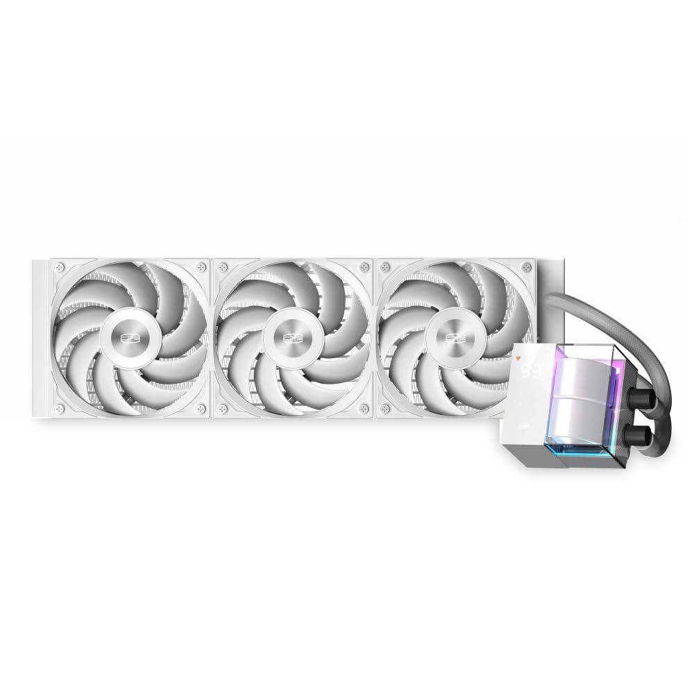 Amazon | CPS オールインワン水冷クーラー「DS360 WH」 360mm