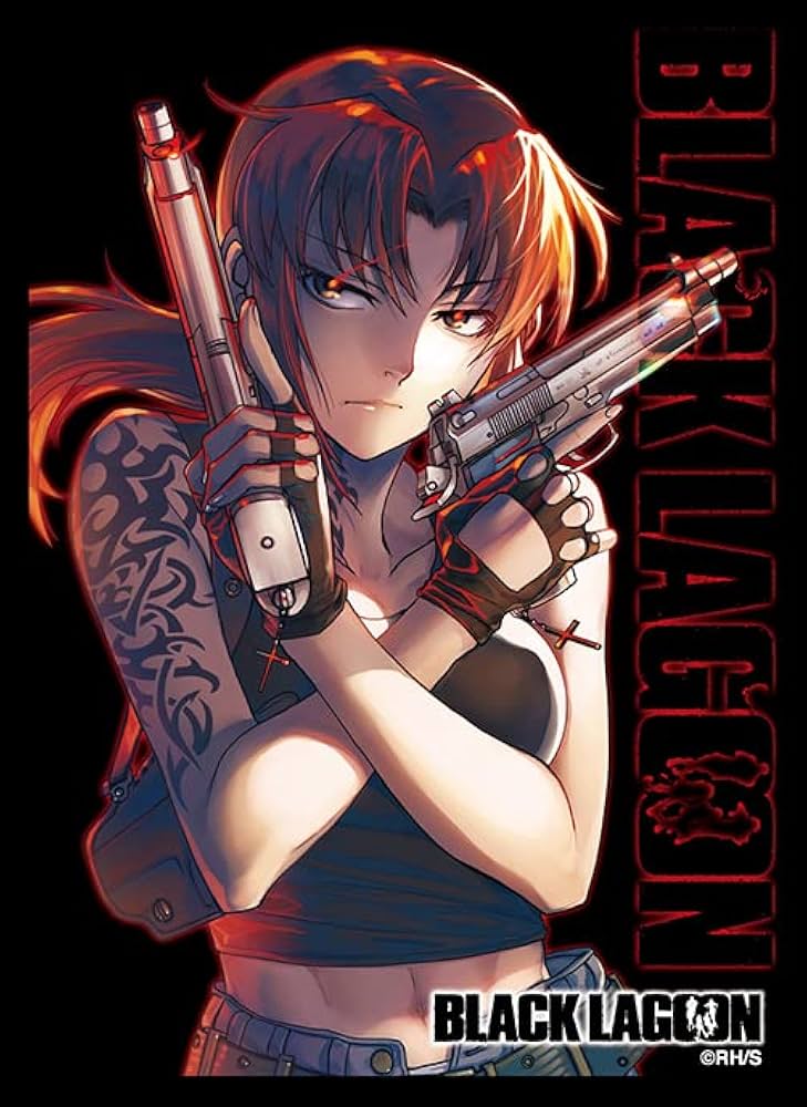 Amazon | ブロッコリーキャラクタースリーブ BLACK LAGOON「レヴィ