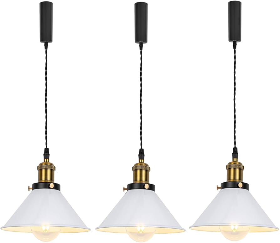 Amazon.co.jp : KIVEN 3個パック ペンダントライト ダクトレール式