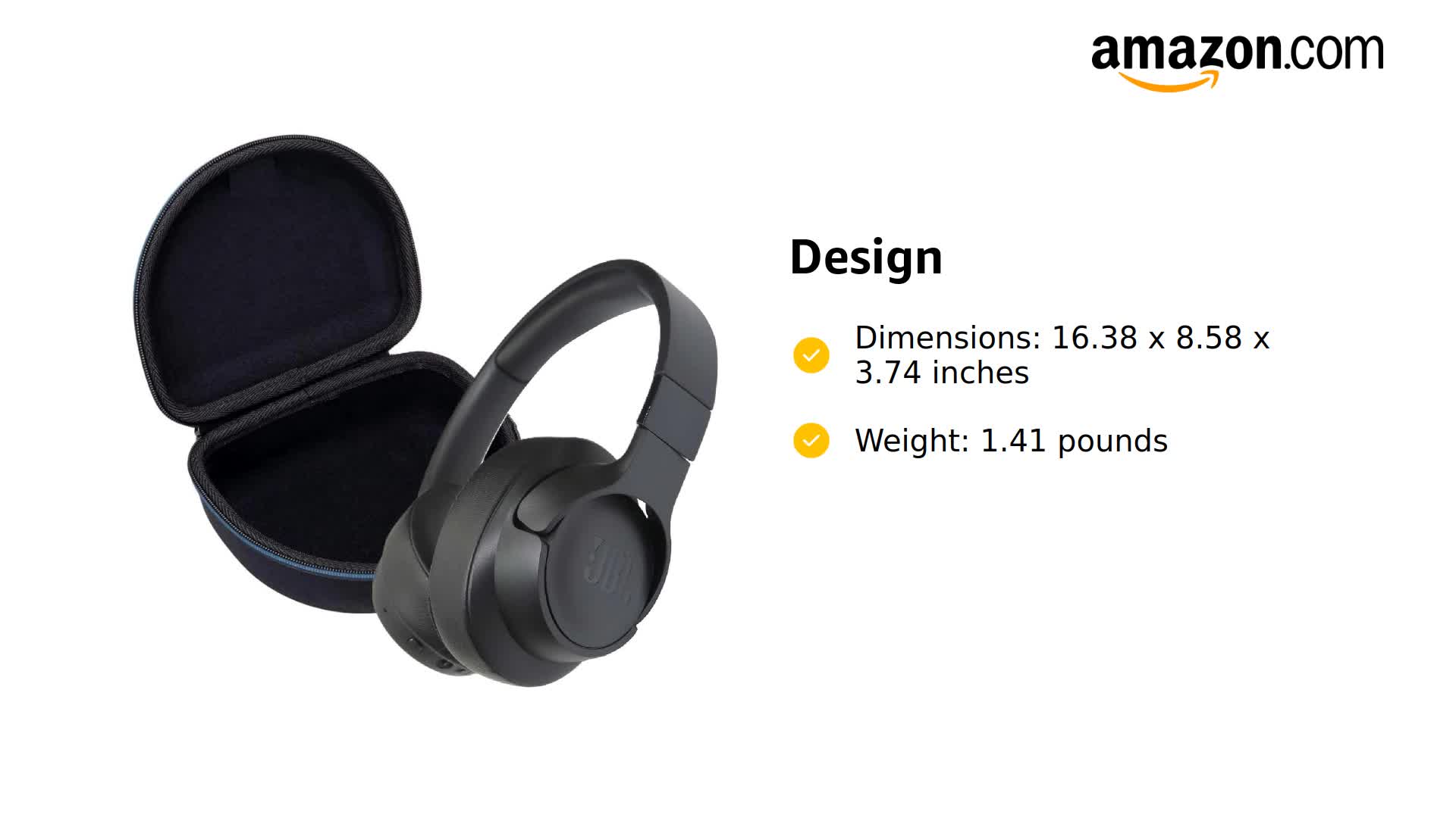 Amazon.com: JBL Tune 710BT - Wireless Bluetooth Headphones Bundle