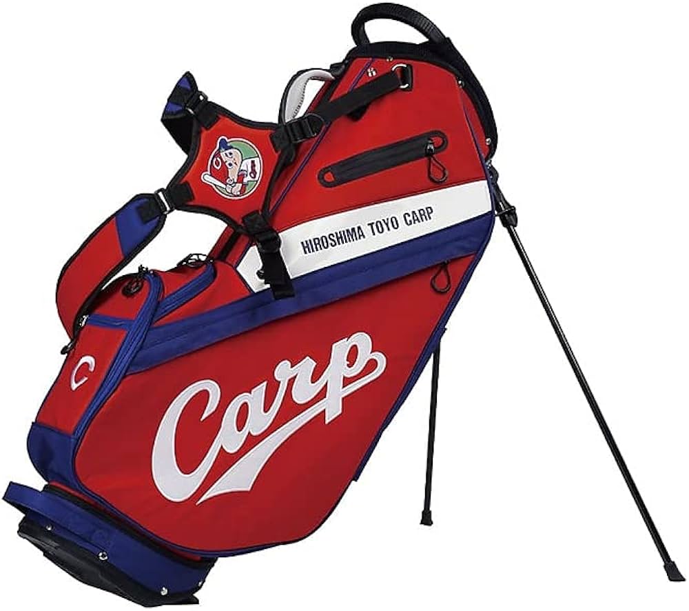 Amazon | レザックス キャディバッグ 広島東洋カープ 9.5型スタンド