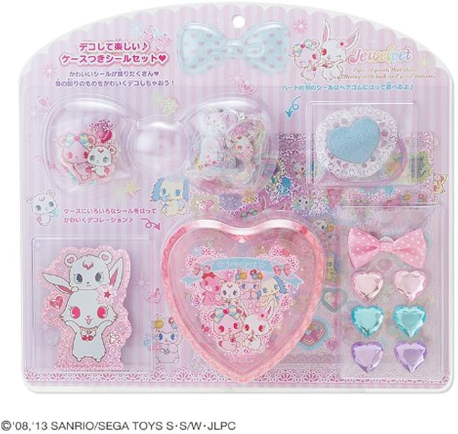 Amazon.co.jp: ジュエルペット シールデコレーションセット : おもちゃ